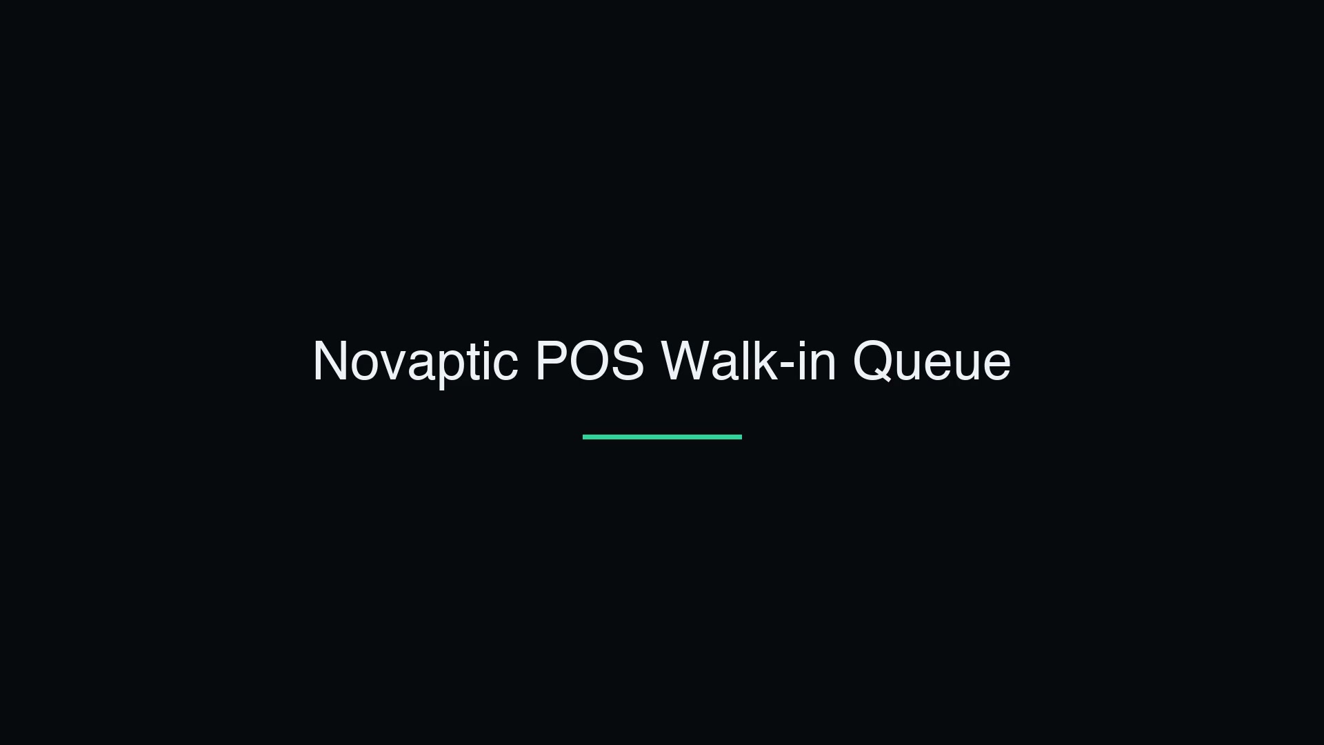 Run the Walk-in Queue