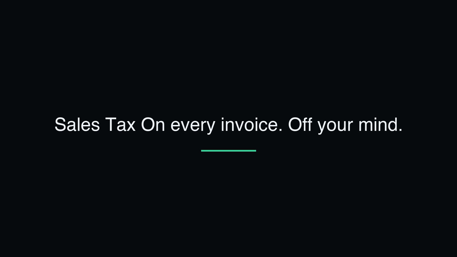 Sales tax