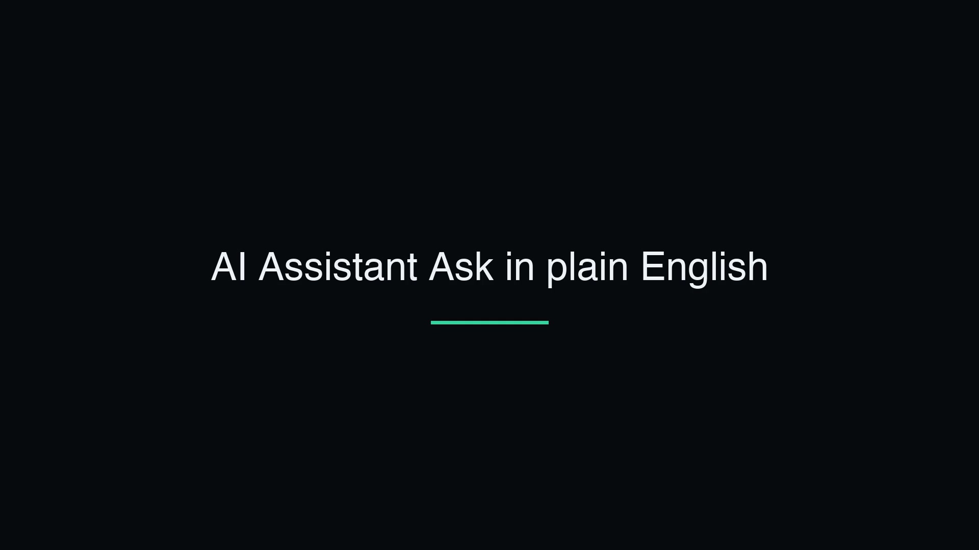 AI Assistant: Ask About Your Business