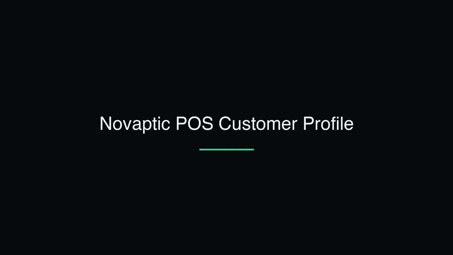 Customer Profile