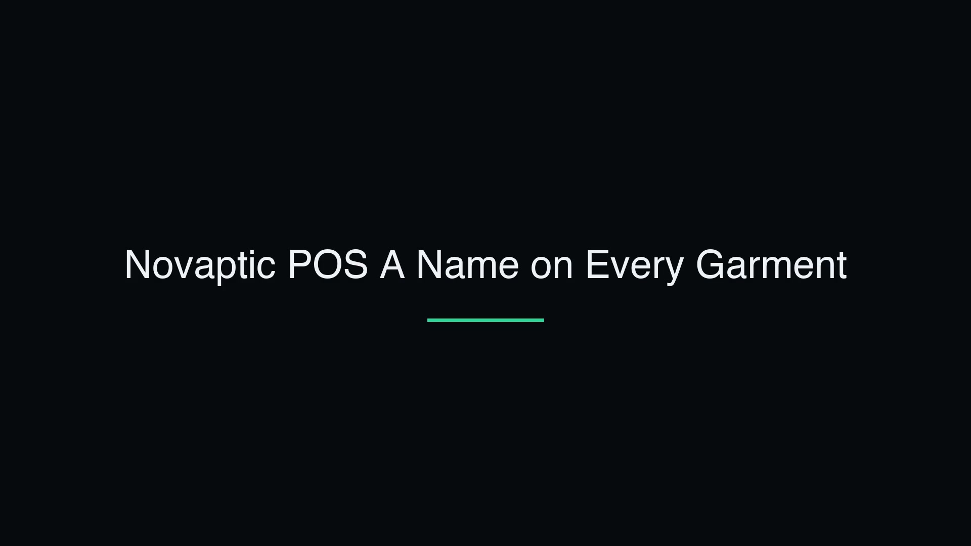 A Name on Every Garment
