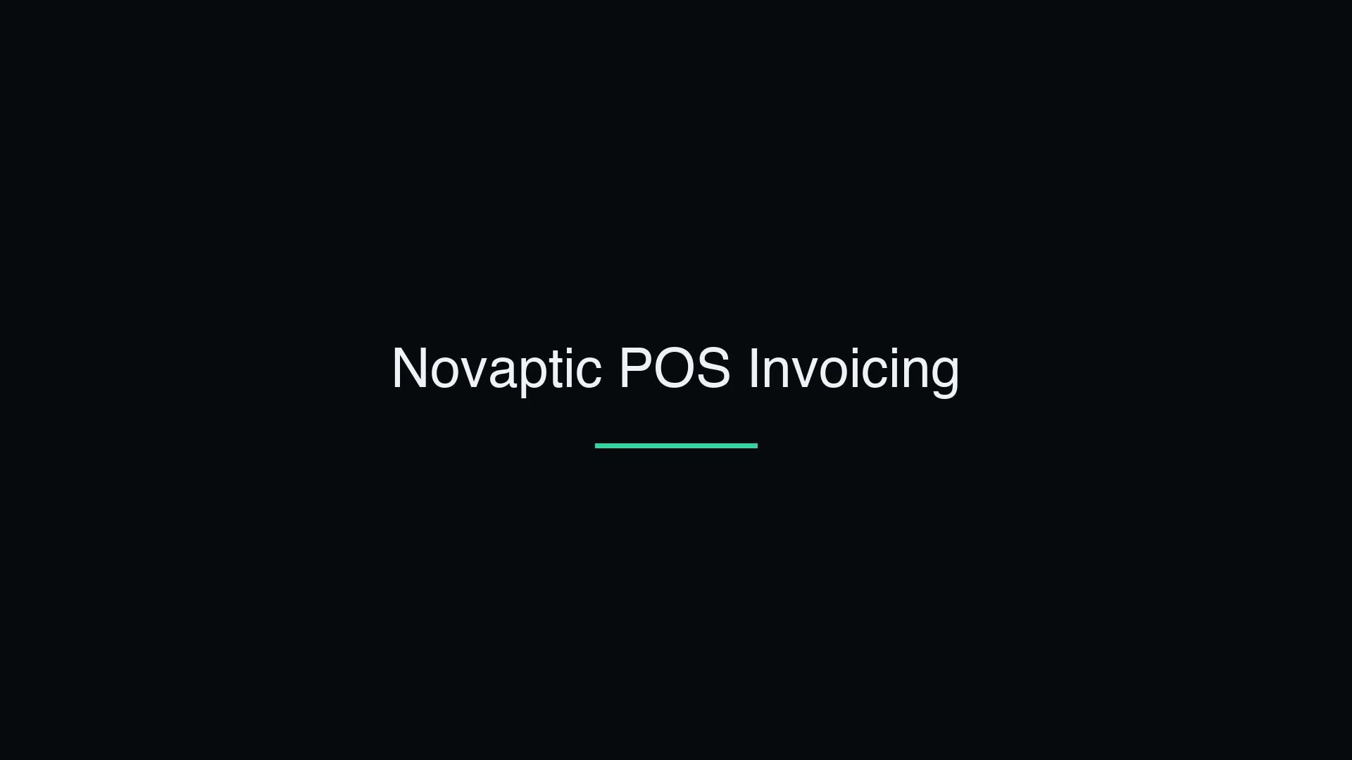 Invoicing