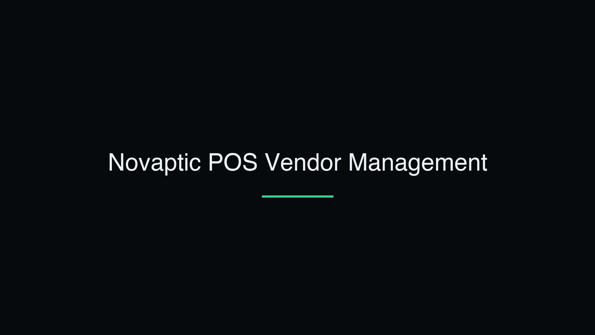 Vendors