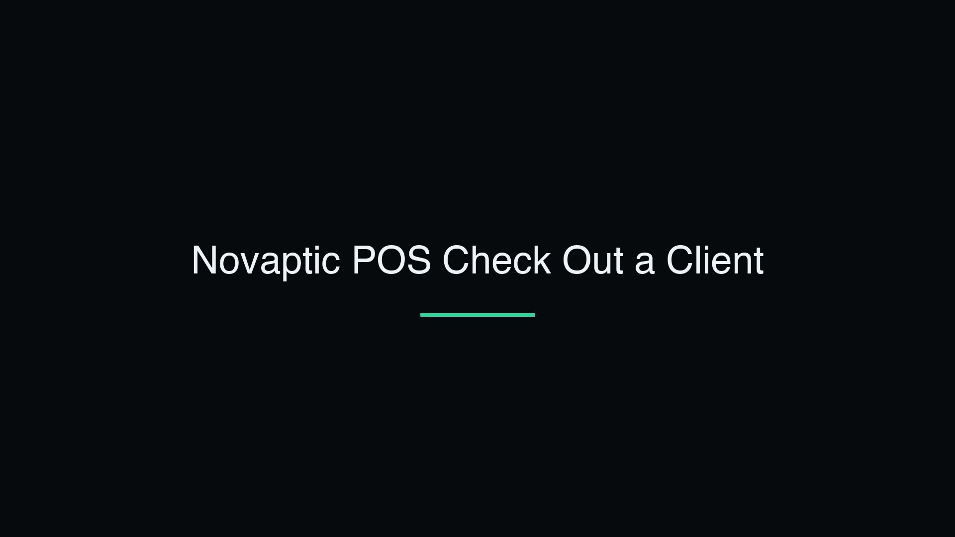 Check Out a Client