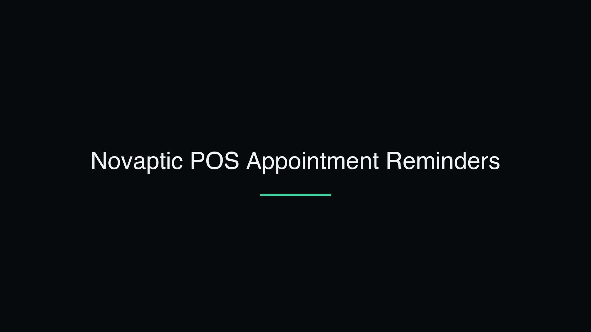 Appointment Reminders