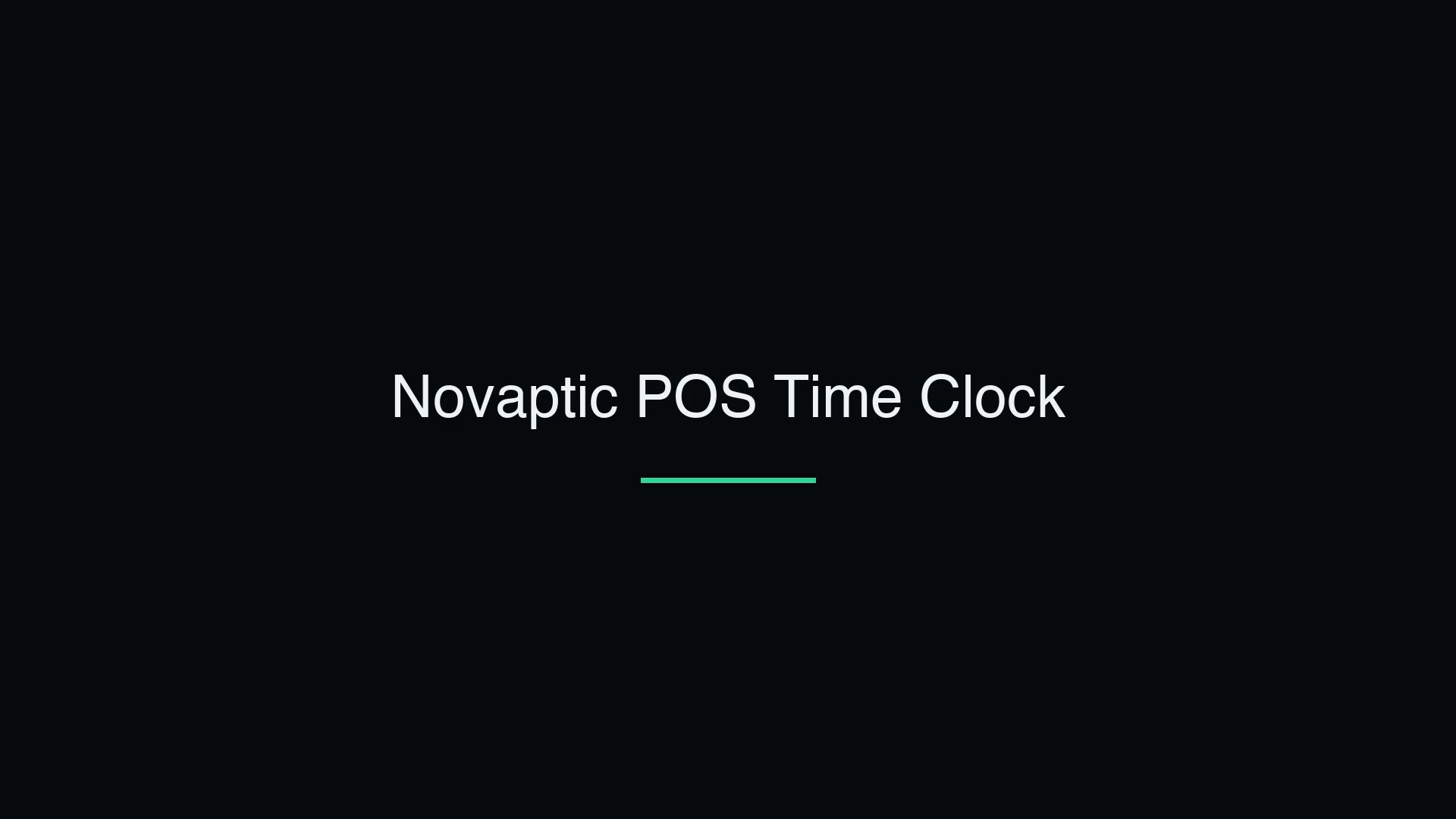 Time Clock & Timesheets